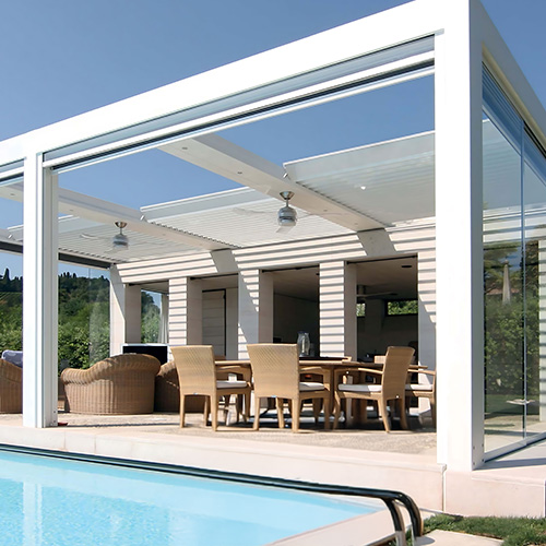 Photo of Retractable Roof Pergola