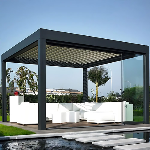 Photo of Rotated Roof Pergola